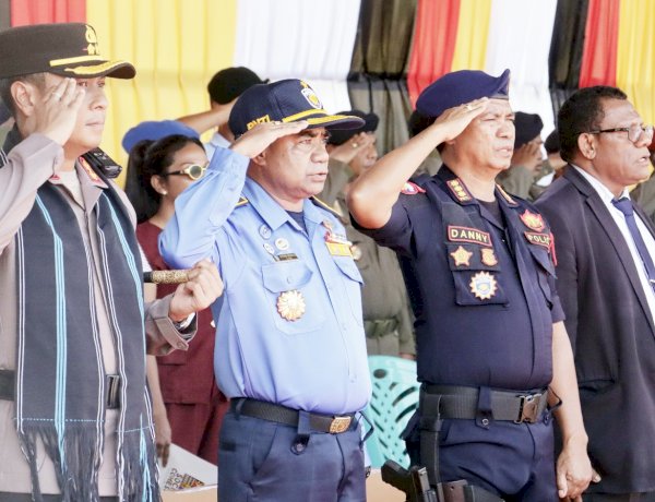 Pererat Hubungan Komunikasi dan Kerja sama Antara Aparat Keamanan Kedua Negara, Kapolres Belu Hadiri HUT ke-23 Polisi PerbatasanTimor Leste