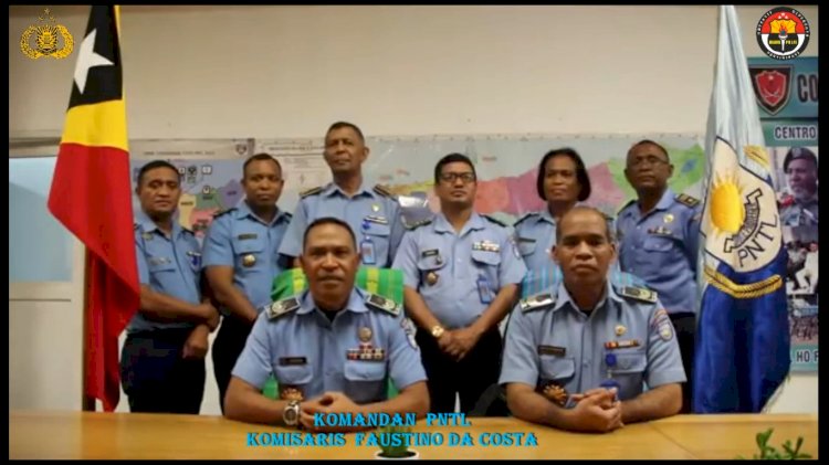 Dari Negeri Jiran, Kepala Policia Nacional de Timor Leste Ucap Selamat Hari Bhayangkara ke 74, ini dia Videonya