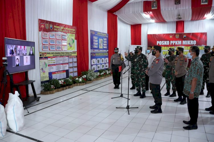 Panglima TNI dan Kapolri Semangati Warga Semarang yang Jalani Isolasi Mandiri