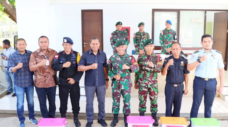 Bertolak ke Dili, Kapolres Belu Dampingi Kapolda NTT Hadiri HUT Polícia Nacional de Timor-Leste
