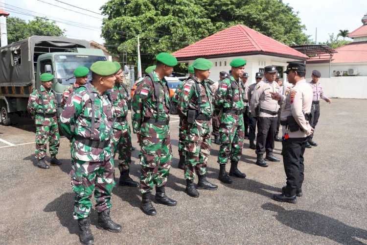 Jamin Rasa Aman saat Pemungutan Suara Pemilu 2024, Polres Belu dan TNI Gelar Patroli Gabungan di Wilayah Tapal Batas