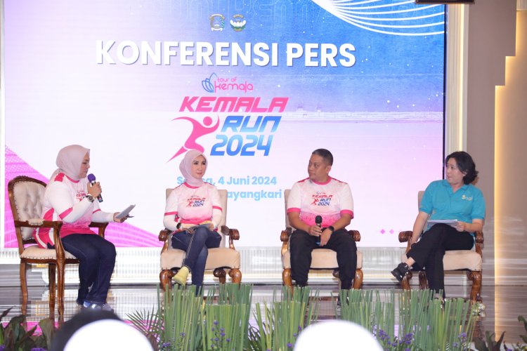 Bhayangkari Bersama YKB Siap Gelar Lomba Lari Skala Internasional Kemala Run 2024