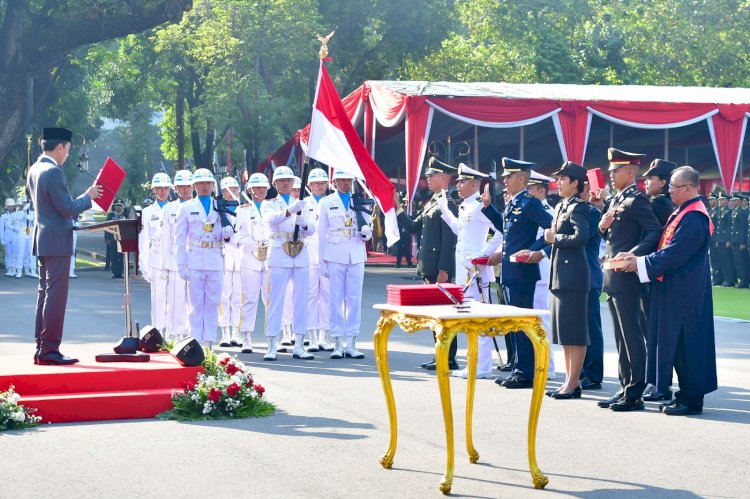 Michael Josua, Perwira Remaja Polri Pertama dan Satu-satunya Penganut Konghucu yang dilantik Presiden Jokowi