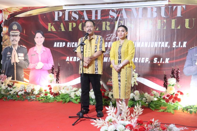 Pisah Sambut, AKBP Richo N.D Simanjuntak Ucap Terima Kasih dan Bangga Bisa Mengabdi yang Terbaik untuk Masyarakat