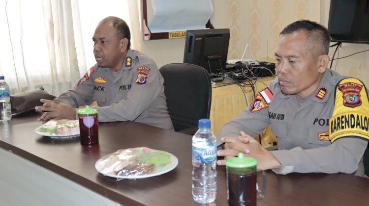 Awasi Pelaksanaan Operasi Pekat Turangga 2024, Tim Biro Ops Polda NTT Lakukan Supervisi ke Polres Belu