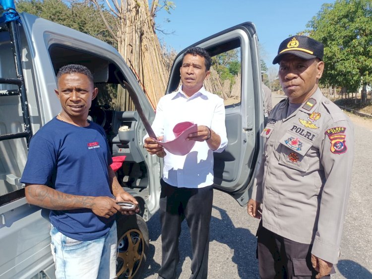 Razia di Jalur Motaain Perbatasan RI-RDTL, Satgas Operasi Pekat Polres Belu Kembali Amankan Senjata Tajam