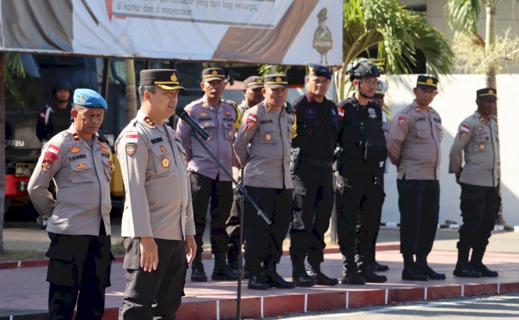 Pimpin Pengamanan Kunjungan Paus Fransiskus di Timor Leste, Kapolres Belu Tegaskan Anggota Laksanakan Tugas Sesuai SOP dan Jangan Underestimate