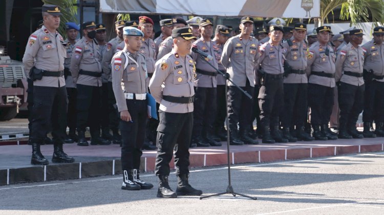 Kampanye Pilkada 2024 Mulai Bergulir, Wakapolres Belu Tekankan Anggota Jaga Kesehatan dan Junjung Tinggi Netralitas