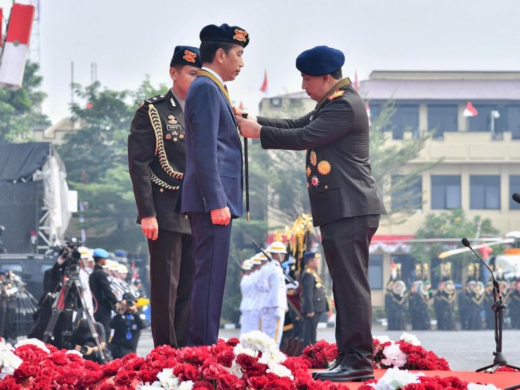 Anugerahi Presiden Jokowi Loka Praja Samrakshana, Kapolri: Bentuk Penghormatan Institusi 