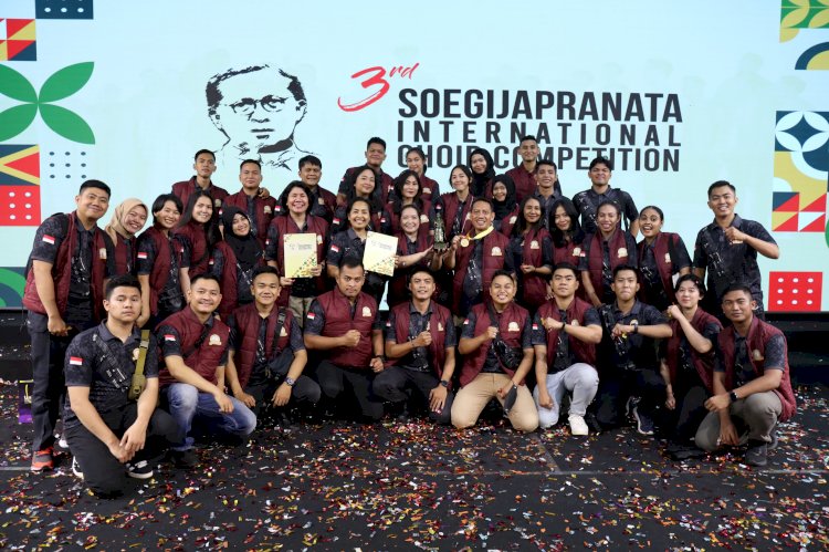 Tampil di Kompetisi Paduan Suara Internasional, Svara Bhayangkara Polri Masuk 5 besar dan Raih Impresive Stage Performance”