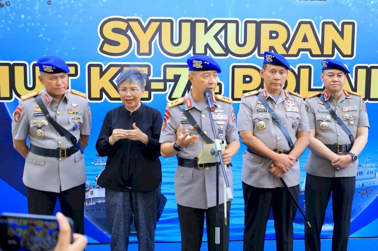 Polairud Baharkam Polri Rayakan HUT ke-74 dengan Semangat Mengamankan Sumber Daya Kelautan