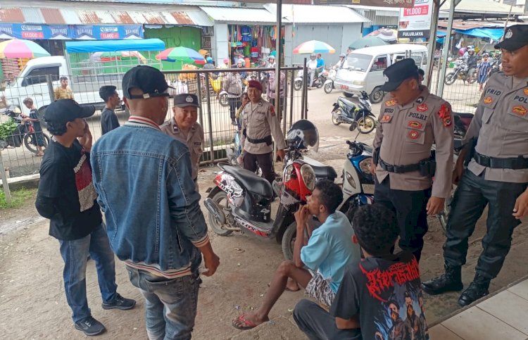 Jawab Keresahan Warga, Personel Gabungan Polres Belu Siang dan Malam Sisir Pasar Baru Fokus Berantas Premanisme