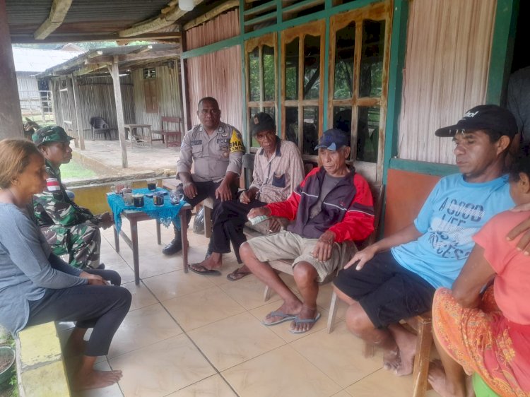 Mediasi Salah Paham Ibu dan Anak, BRIPKA Syukur Bay Pinta Warga Desa Sadi ini Hidup Rukun dan Damai