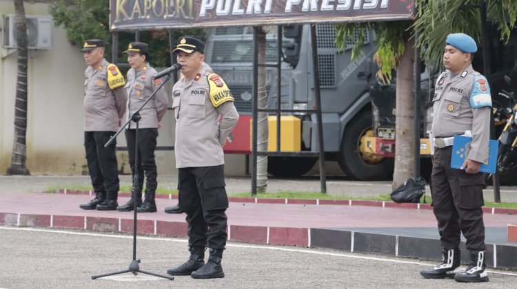 Jauhi Anggota dari Pelanggaran, Wakapolres Belu Imbau Manfaatkan Sosial Media Secara Bijak dan Cerdas