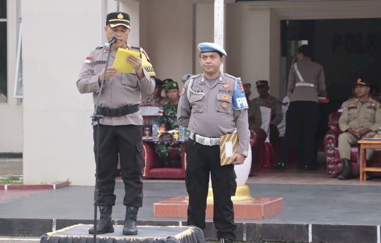 Pimpin Gelar Pasukan, Wakapolres Belu Beberkan 12 Jenis Pelanggaran yang Jadi Sasaran Operasi Keselamatan Turangga 2025