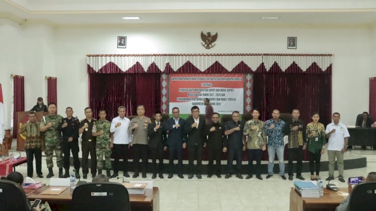 Kapolres Belu Hadiri Rapat Paripurna Penetapan Calon Bupati dan Wakil Bupati Terpilih