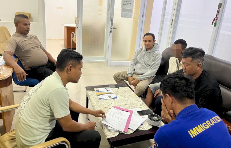 Melintas Secara Ilegal di Wilayah Indonesia, Warga Asal Bobonaro Timor Leste ini Dibekuk Aparat Polres Belu
