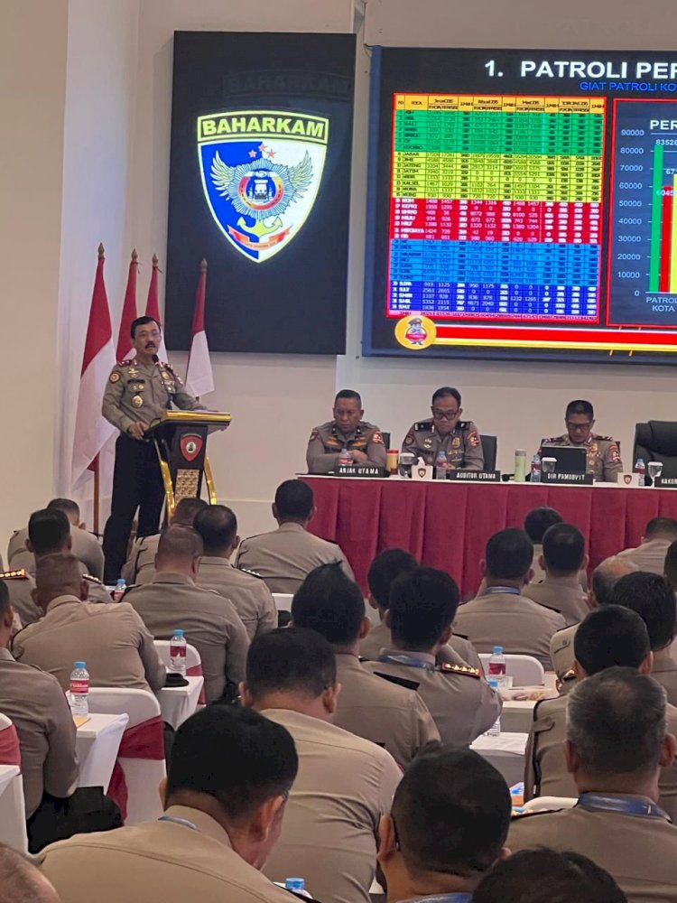 Korsabhara Baharkam Polri Gelar Rakernis 2025, Tegaskan Komitmen Jaga Harkamtibmas Dukung ASTA CITA