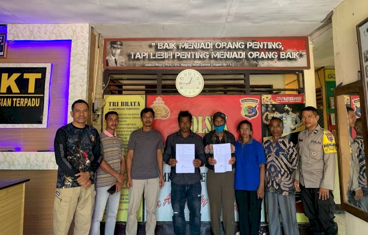 Optimalkan Restorative Justice, Polsek Tasifeto Barat Selesaikan Kasus Penganiayaan Cucu Terhadap Kakek Kandung
