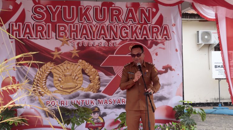 Hari Bhayangkara ke 79, Wakil Bupati Belu Apresiasi Kinerja Polres Belu dalam Melindungi dan Melayani Masyarakat di Perbatasan RI-RDTL