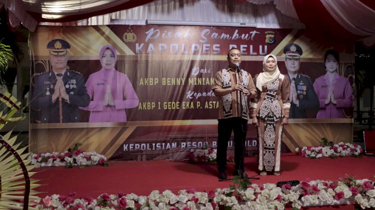 Pindah Tugas ke Aceh, AKBP Benny Miniani Arief Titip Maaf dan Terima Kasih untuk Keluarga Besar Polres Belu dan Masyarakat di Tapal Batas