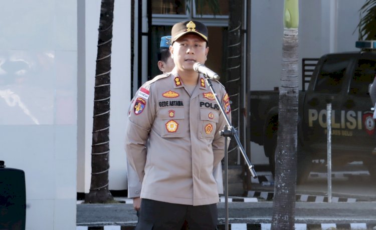 Kembali Tegaskan Commander Wish Kapolda NTT, Kapolres Belu Ajak Anggota Komitmen Berbuat Baik dan Dukung Program Strategis Pemerintah