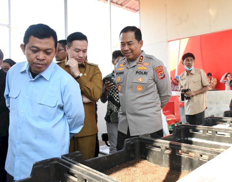 Inovasi Kapolda NTT Ubah Limbah Jadi Pakan dan Pupuk Organik
