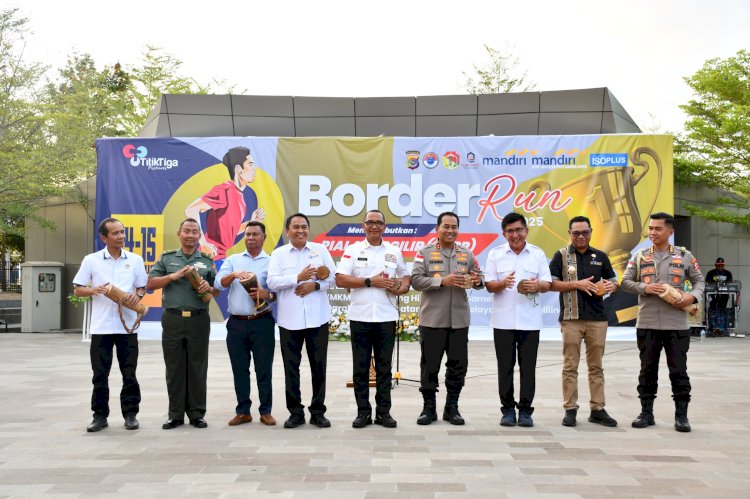 Polda NTT Gelar Motaa’in Border Safety Riding, Semarakkan Sinergi Tapal Batas
