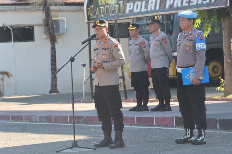 Ingin Dicintai Masyarakat, Kapolres Belu:Jadilah Polisi yang Baik, yang Selalu Hadir di Tengah Masyarakat
