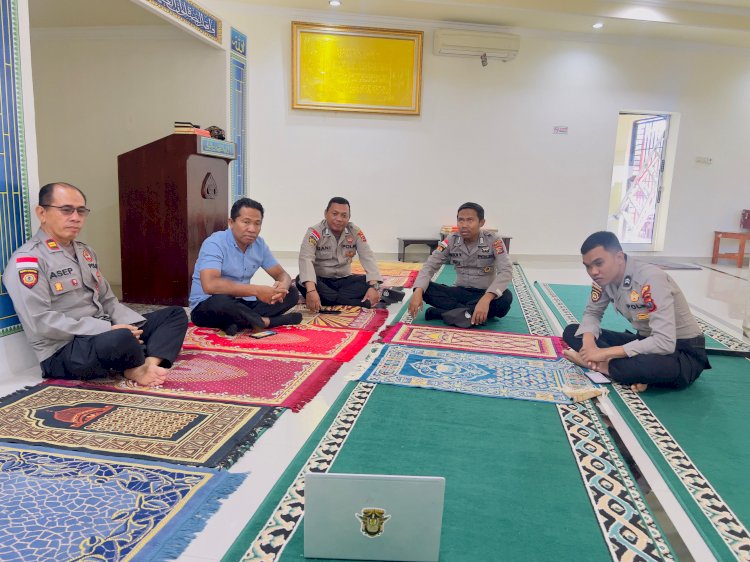 Pertebal Iman dan Takwa kepada Tuhan, Personel Polres Belu dan ASN Rutin Ikuti Binrohtal
