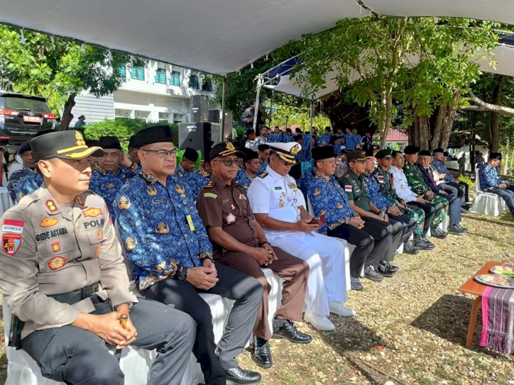 Kapolres Belu Hadiri Upacara Peringatan HUT Korpri ke-54 Tahun 2025