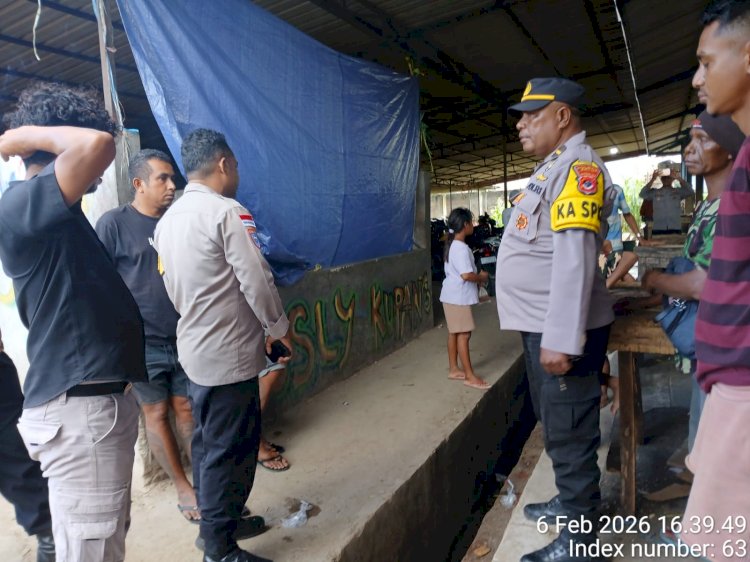 Berantas Penyakit Masyarakat, Patroli Unit Pamapta dan Piket Fungsi Polres Belu Bubarkan Praktik Judi Sabung Ayam dan Bola Guling