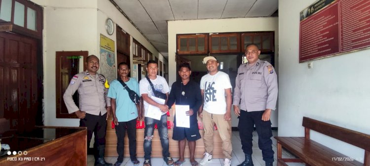 Damai itu Indah, Polsek Tasifeto Timur Resor Belu Selesaikan Kasus Penganiayaan Secara Restorative Justice