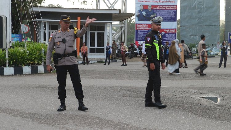 Sinergi Jamin Keamanan Umat Saat Beribadah, Polres Belu bersama Instansi Terkait Amankan Ibadah Sholat Idul Fitri 1447 H
