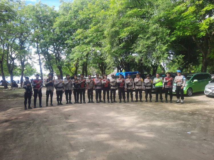 Jamin Kenyamanan Masyarakat Saat Merayakan Libur Lebaran, Personel Operasi Ketupat 2026 Polres Belu Gelar Patroli Cipta Kondisi di Tempat Wisata