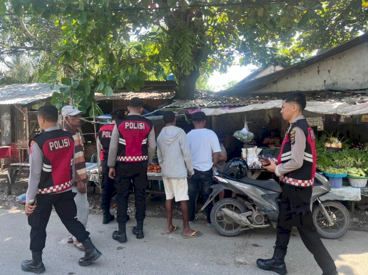 Jalankan Rutinitas Menjaga Kamtibmas, Tim Perintis Samapta Polres Belu Rutin Laksanakan Patroli Dialogis di Seputaran Kota