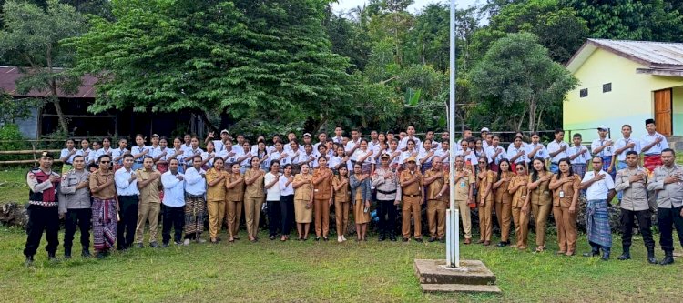 Bentuk Generasi Penerus Bangsa yang Unggul, Beretika dan Berkarakter, Polres Belu dan Polsek Jajaran Ajak Pelajar Stop Bullying dan Jauhi Kenakalan Remaja