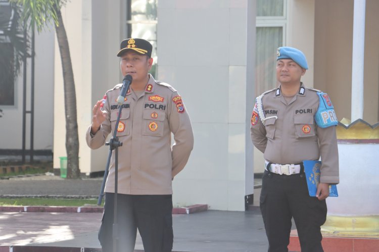 Laksanakan Siaga di Hari Buruh 2026, Kapolres Belu Tekankan Seluruh Anggota Tingkatkan Deteksi Dini dan Patroli