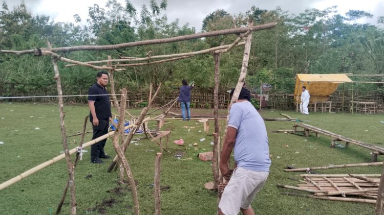 Bongkar Arena Sabung Ayam di Dua Lokasi, Kapolres Belu Tegaskan Komitmen Polri Berantas Segala Praktik Perjudian di Tapal Batas RI-Timor Leste