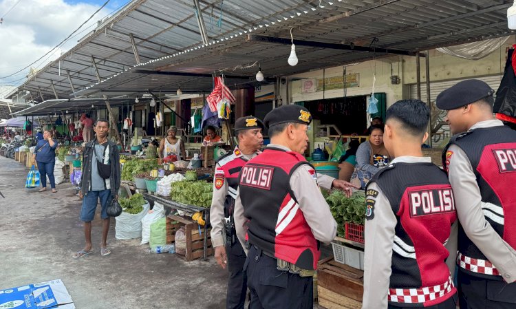 Terus Menjaga Kamtibmas, Kasat Samapta Polres Belu Pimpin Tim Turjawali Laksanakan Patroli Dialogis di Seputaran Kota