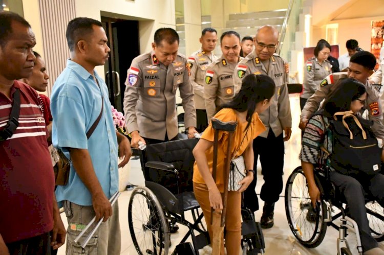 Wujud Nyata Polda NTT Penuh Kasih untuk Masyarakat, Polda NTT Gelar Bhakti Kesehatan Hari Bhayangkara ke 80
