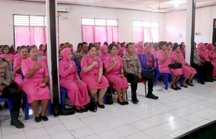 Bangun Energi Positif dan Jiwa yang Tenang, Kapolres Belu bersama Ratusan Anggota dan Bhayangkari Ikut Terapi USEFT
