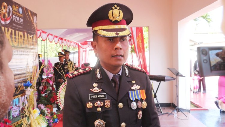 Puncak Hari Bhayangkara ke 80, Kapolres Belu:Momentum Evaluasi dan Komitmen Polri Berikan Pelayanan Optimal untuk Masyarakat di Tapal Batas