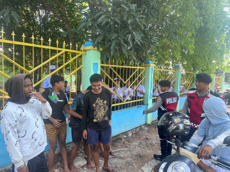 Rutin Jaga Kamtibmas, Unit Turjawali Samapta Polres Belu Gencar Laksanakan Patroli Dialogis di Seputaran Kota