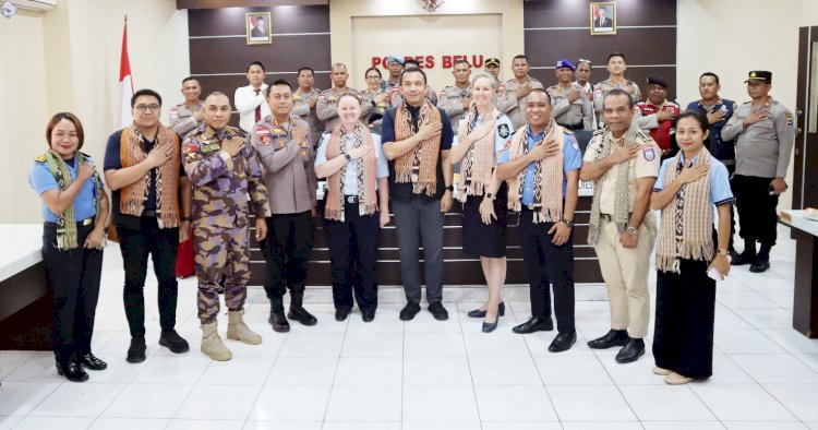 Gelar Trilateral Meeting di Polres Belu, Polri Bersama APF dan PNTL Sepakat Perkuat Sinergi Berantas Kejahatan Transnasional di Wilayah Perbatasan