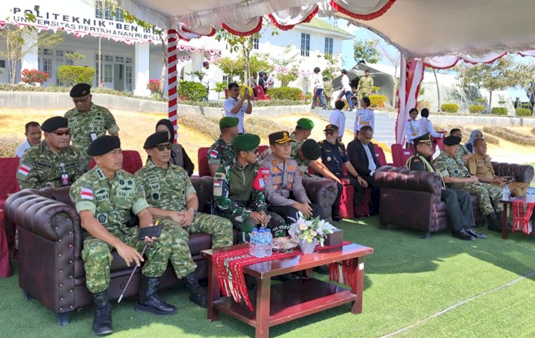 Kapolres Belu Hadiri Upacara Pembukaan Pendidikan Kadet Mahasiswa D-3 FVLM Unhan RI T.A 2026/2027