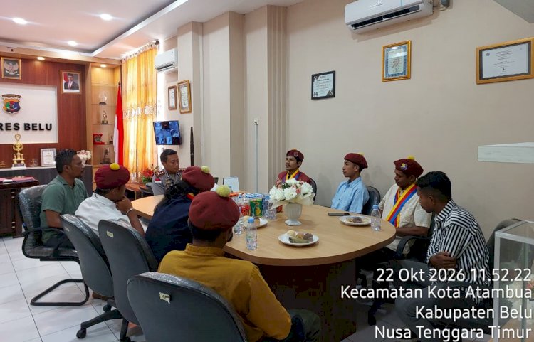 Bahas Kelangkaan BBM bersama PMKRI Atambua, Kapolres Belu Tegaskan Pengawasan dan Penyimpangan Distribusi BBM Subsidi Jadi Perhatian Khusus Polri