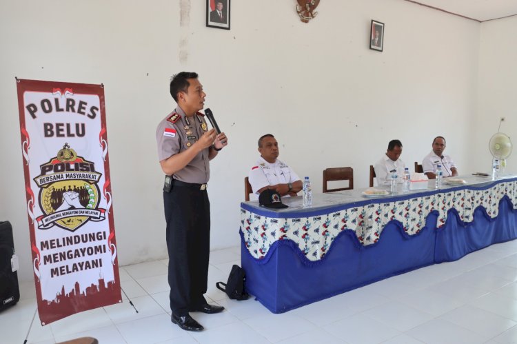 Perkuat Kemitraan Melalui Kumpul Bersama, Kapolres Belu Ajak Komunitas SOBAT Jadi Mitra Polri Jaga Kamtibmas   