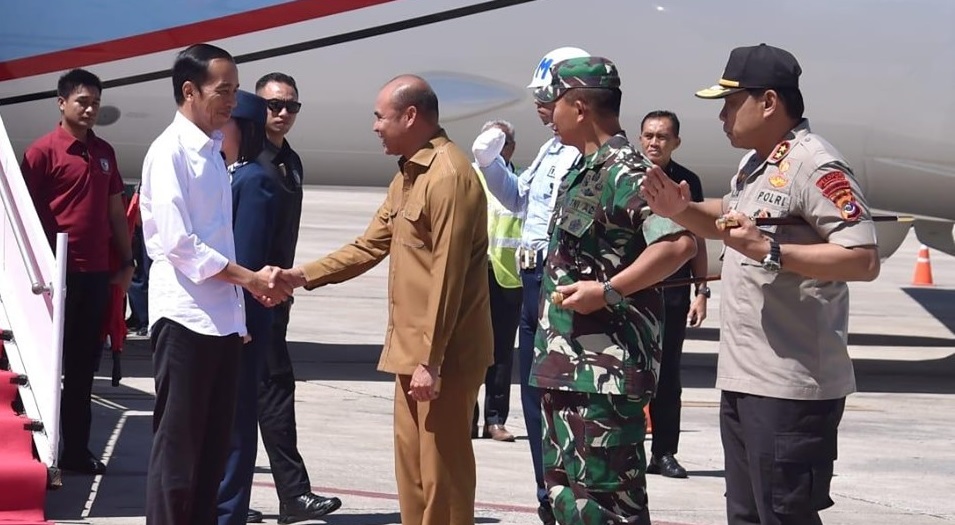 Ribuan Personil TNI-Polri Amankan Kedatangan Presiden RI Ir. H .Joko Widodo di Belu