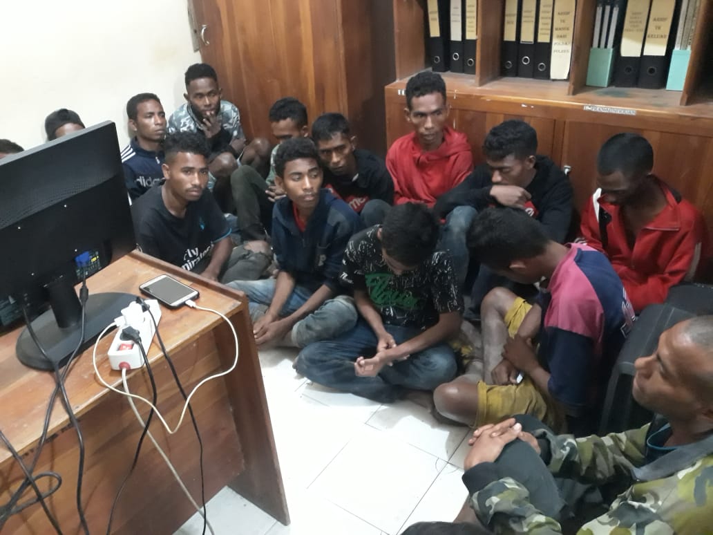 Masuk Indonesia Tanpa Dokumen, 19 WNA Asal Timor Leste Diamankan Aparat Polsek Kobalima